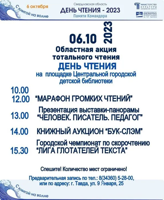 День чтения 6.10