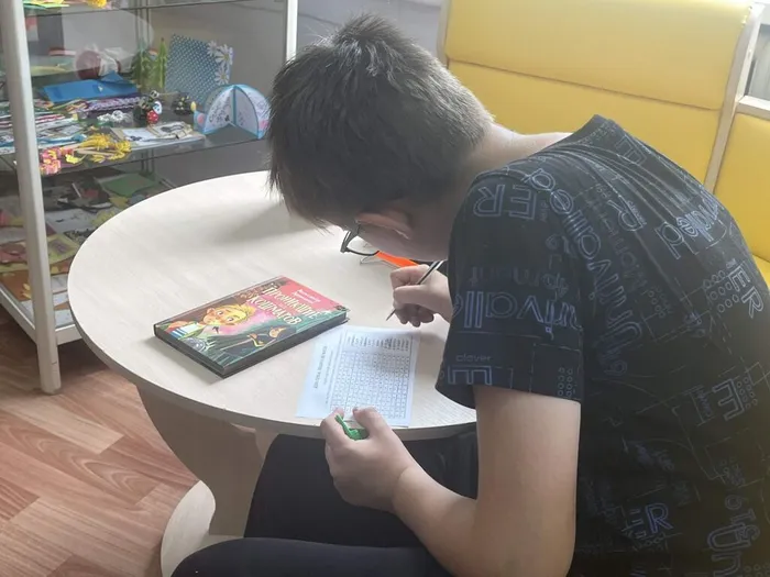 Интеллектуальный досуг в библиотеке!