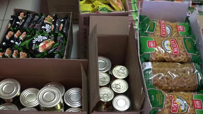 Сбор гуманитарной помощи