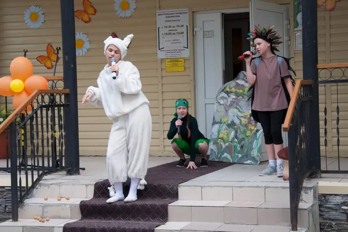 Спектакль  "Счастье  маленького дождя"