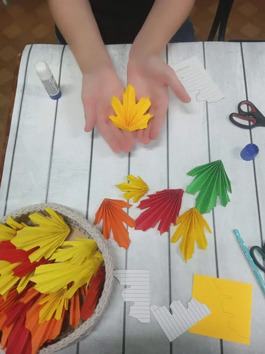 Мастер-класс "Осенний листок"