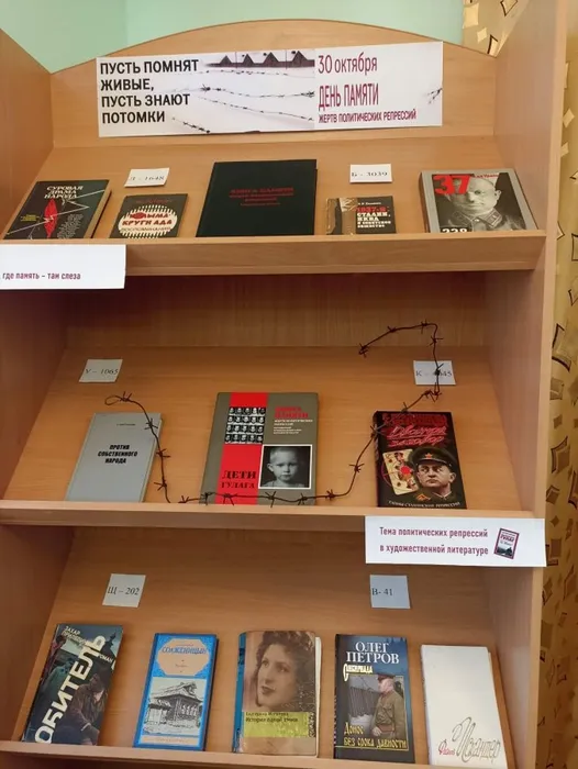 День памяти жертв политических репрессий.