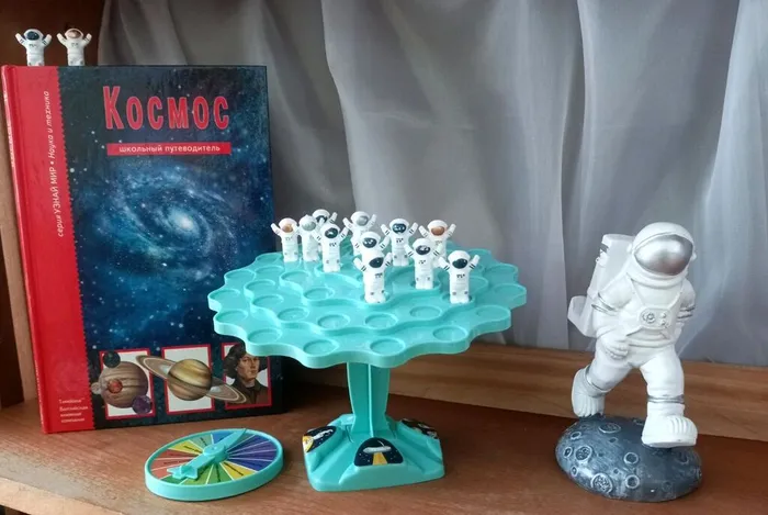 настольная игра -  "Балансирующие космонавты"!